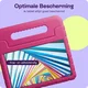 HappyCase Lenovo Tab M10 Plus Gen 3 Kinder Tablethoes Handvat Roze afbeelding 6