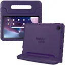 HappyCase Lenovo Tab M10 Plus Gen 3 Kinder Tablethoes Handvat Paars