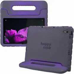 HappyCase Lenovo Tab P11/P11 Plus Kinder Tablethoes met Handvat Paars afbeelding