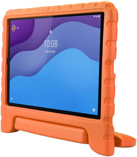 HappyCase Lenovo Tab M10 HD Gen 2 Kinder Tablethoes met Handvat Oranje afbeelding 4