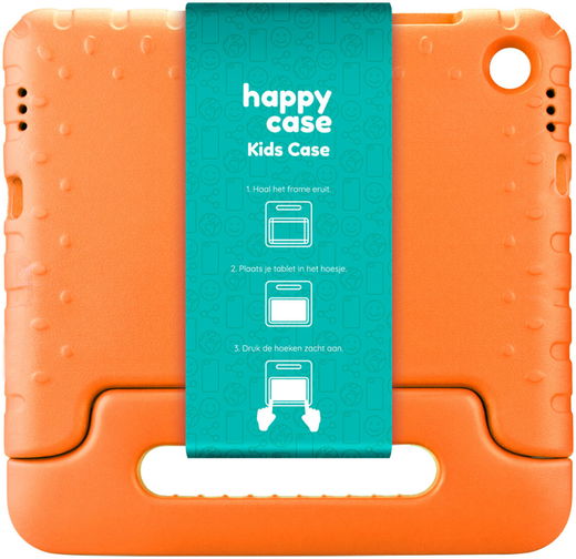 HappyCase Lenovo Tab M10 HD Gen 2 Kinder Tablethoes met Handvat Oranje afbeelding 6