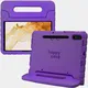 HappyCase Samsung Tab S7/S8 Kinder Tablethoes met Handvat Paars