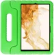 HappyCase Samsung Tab S7/S8 Kinder Tablethoes met Handvat Groen afbeelding 2