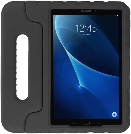 HappyCase Samsung Tab A 10.1 2016 Kinder Tablethoes met Handvat Zwart afbeelding 2
