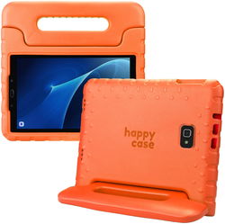 HappyCase Samsung Tab A 10.1 2016 Kinder Tablethoes met Handvat Oranje afbeelding