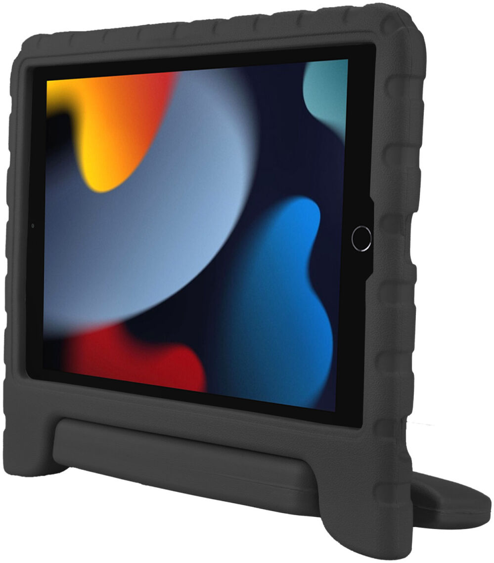 HappyCase iPad 10.2 2019/2020/2021 Kinder Tablethoes Handvat Zwart afbeelding 4