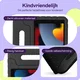 HappyCase iPad 10.2 2019/2020/2021 Kinder Tablethoes Handvat Zwart afbeelding 5
