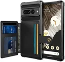 Google Pixel 7 Pro 3 in 1 Back Cover Portemonnee Hoesje Zwart