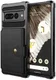Google Pixel 7 Pro 3 in 1 Back Cover Portemonnee Hoesje Zwart afbeelding 2