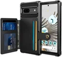 Google Pixel 7a 3 in 1 Back Cover Portemonnee Hoesje Zwart