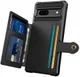 Google Pixel 7a 3 in 1 Back Cover Portemonnee Hoesje Zwart afbeelding 2