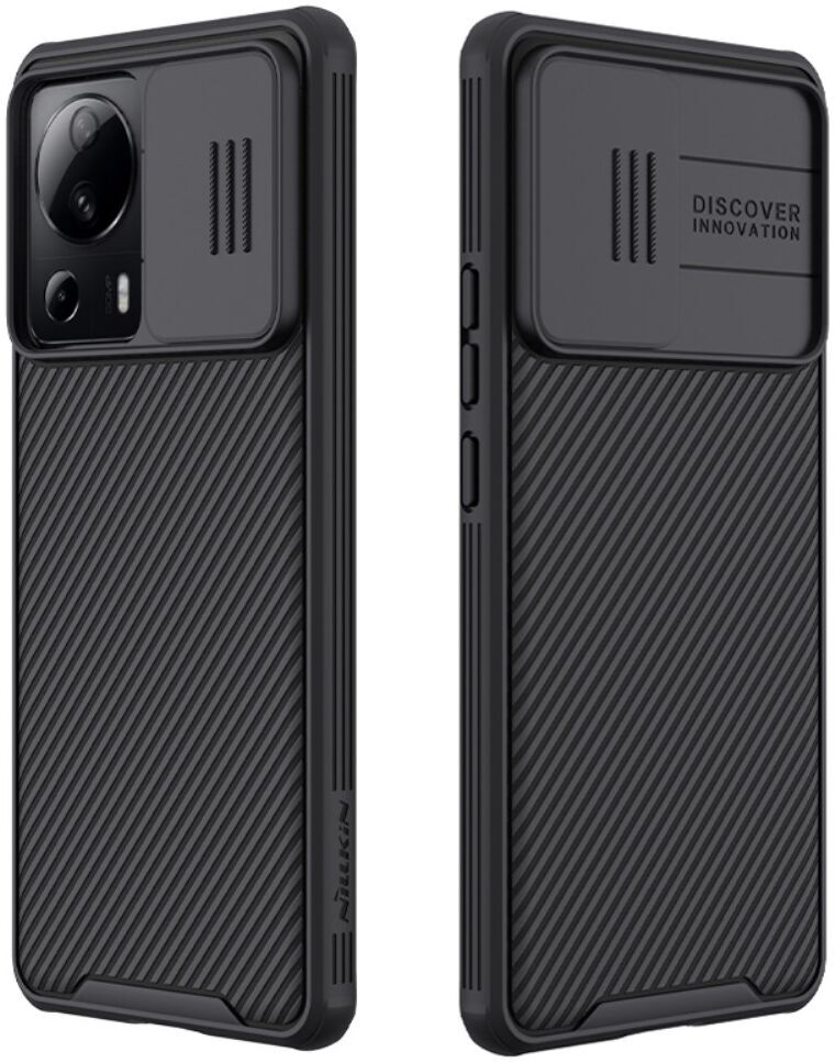Nillkin CamShield Xiaomi 13 Lite Hoesje met Camera Slider Zwart afbeelding 1