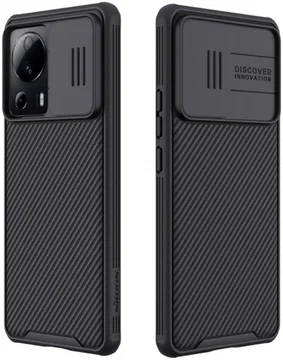 Nillkin CamShield Xiaomi 13 Lite Hoesje met Camera Slider Zwart