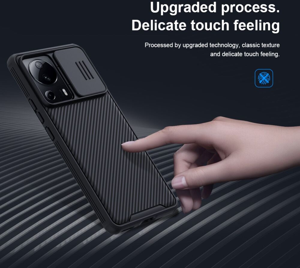 Nillkin CamShield Xiaomi 13 Lite Hoesje met Camera Slider Zwart afbeelding 7