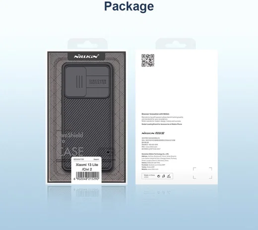 Nillkin CamShield Xiaomi 13 Lite Hoesje met Camera Slider Blauw afbeelding 10