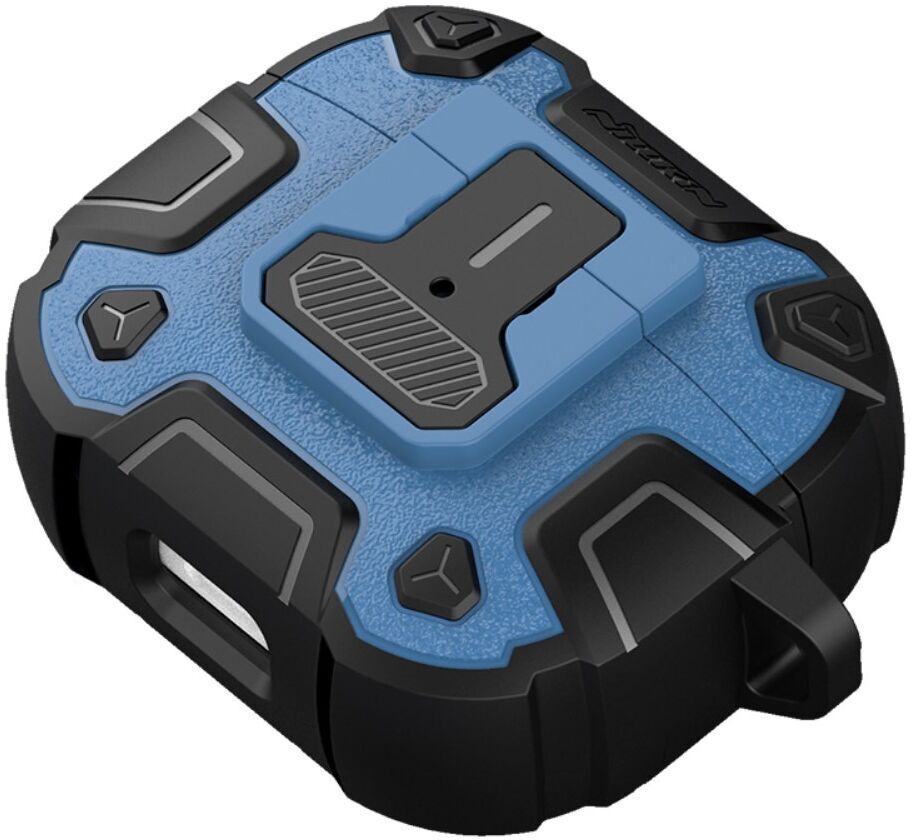Nillkin Bounce Pro Apple AirPods 3 Hoesje Schokbestendig Blauw afbeelding 3