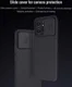 Nillkin CamShield Xiaomi Redmi Note 12 4G Hoesje Camera Slider Zwart afbeelding 2