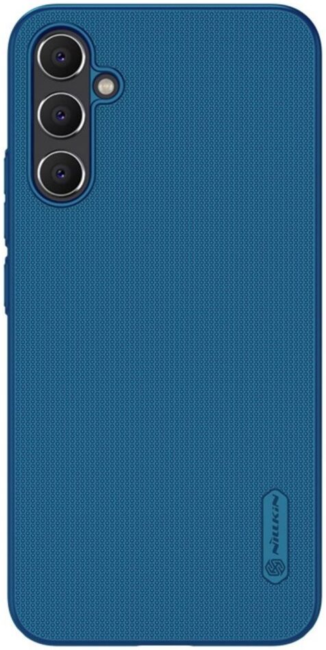 Nillkin Super Frosted Shield Samsung Galaxy A34 Hoesje Blauw afbeelding 1