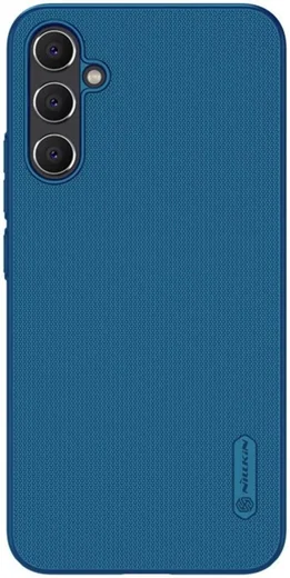 Nillkin Super Frosted Shield Samsung Galaxy A34 Hoesje Blauw afbeelding 1