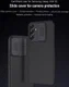 Nillkin CamShield Samsung Galaxy A34 Hoesje met Camera Slider Zwart afbeelding 2