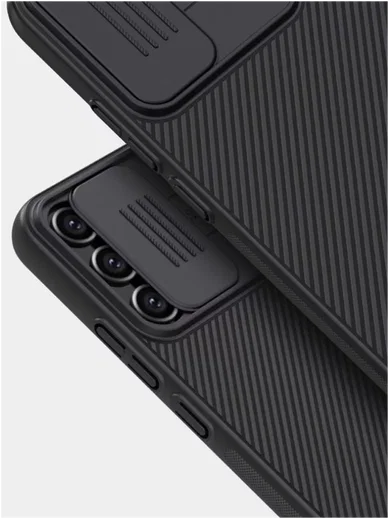 Nillkin CamShield Samsung Galaxy A34 Hoesje met Camera Slider Zwart afbeelding 4