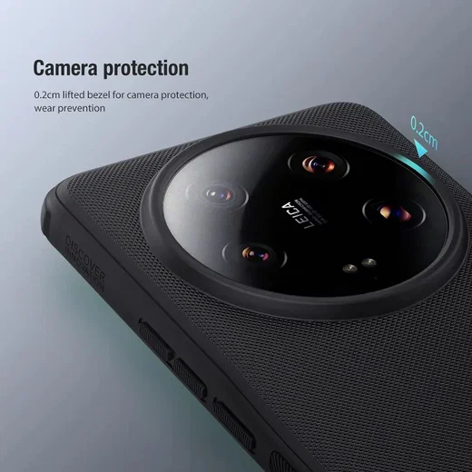 Nillkin Super Frosted Shield Xiaomi 13 Ultra Hoesje Back Cover Zwart afbeelding 4