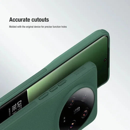 Nillkin Super Frosted Shield Xiaomi 13 Ultra Hoesje Back Cover Zwart afbeelding 7