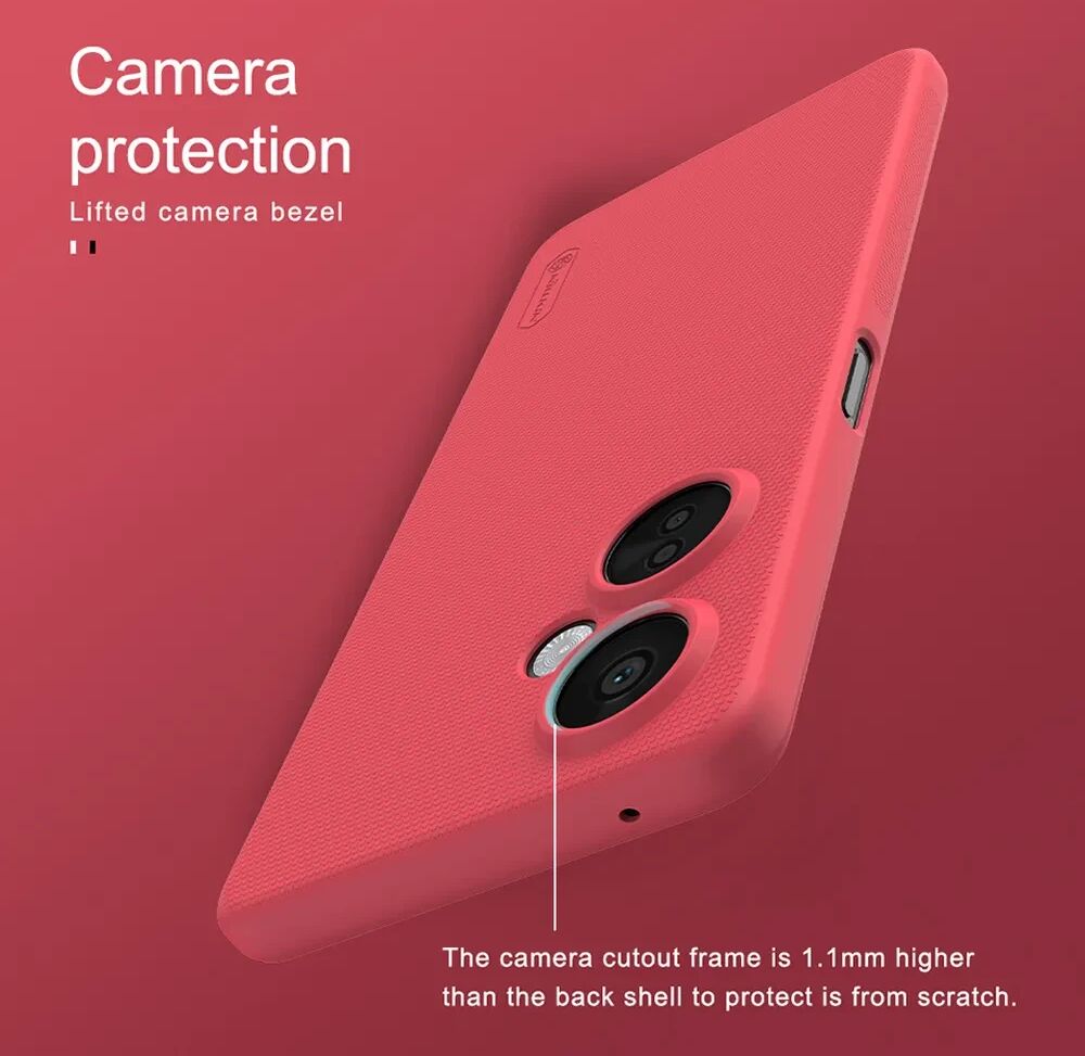 Nillkin Super Frosted Shield OnePlus Nord CE 3 Lite Hoesje Zwart afbeelding 8