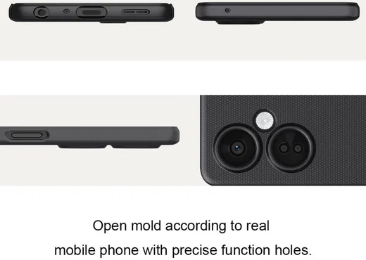 Nillkin Super Frosted Shield OnePlus Nord CE 3 Lite Hoesje Zwart afbeelding 9