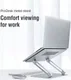 Nillkin Verstelbare Bureau Houder Tablet/Laptop/MacBook Zilver afbeelding 2