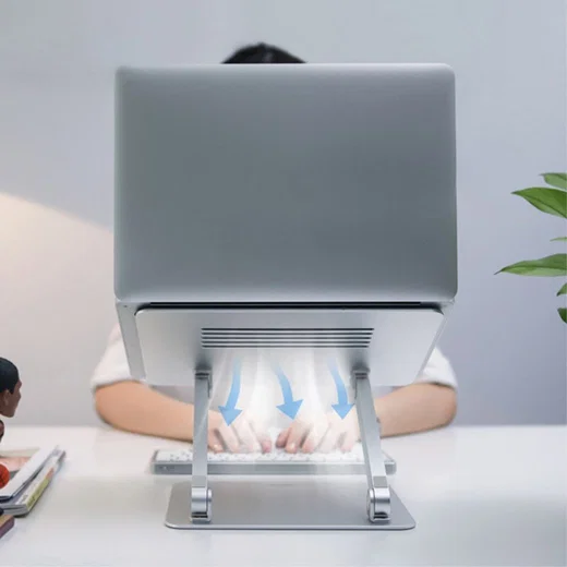 Nillkin Verstelbare Bureau Houder Tablet/Laptop/MacBook Grijs afbeelding 4