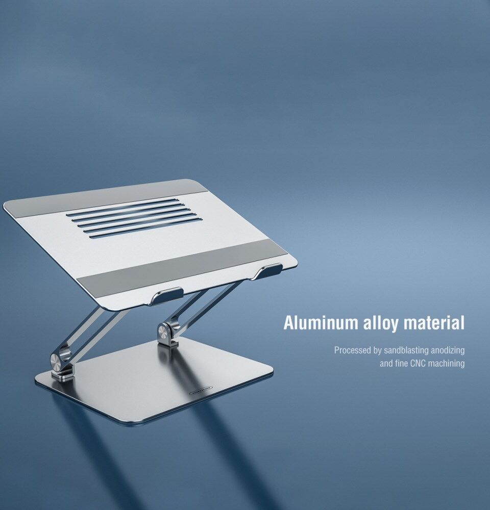 Nillkin Verstelbare Bureau Houder Tablet/Laptop/MacBook Grijs afbeelding 5