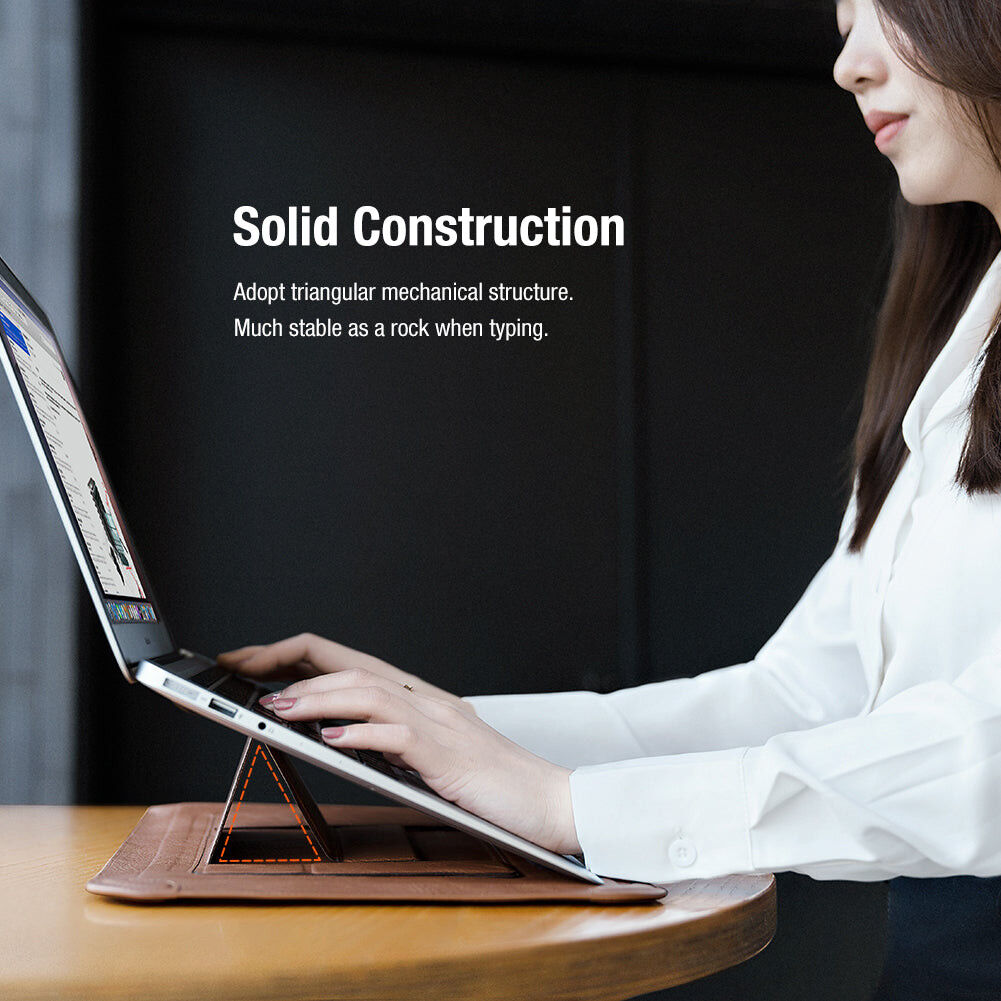 Nillkin 3-in-1 Sleeve Voor Laptop / Tablet hoes tot 14 Inch Zwart afbeelding 9