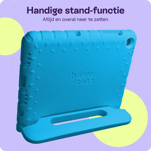 HappyCase Apple iPad Mini 1/2/3/4/5 Kinder Tablethoes Handvat Blauw afbeelding 6