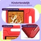 HappyCase Apple iPad Mini 1/2/3/4/5 Kinder Tablethoes Handvat Rood afbeelding 4