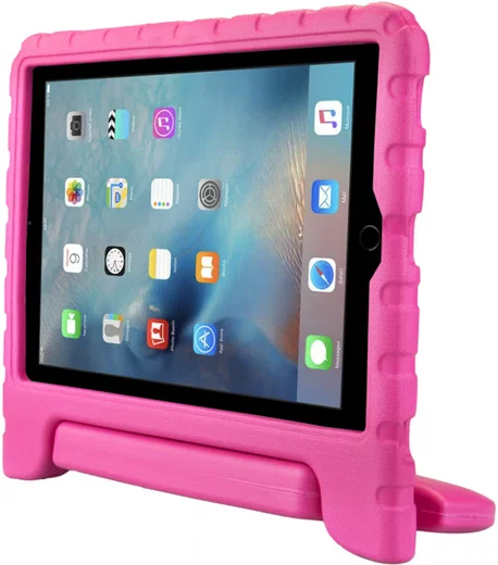 HappyCase iPad 9.7 2017/2018/Air/Air 2 Kinder Tablethoes Roze afbeelding 8