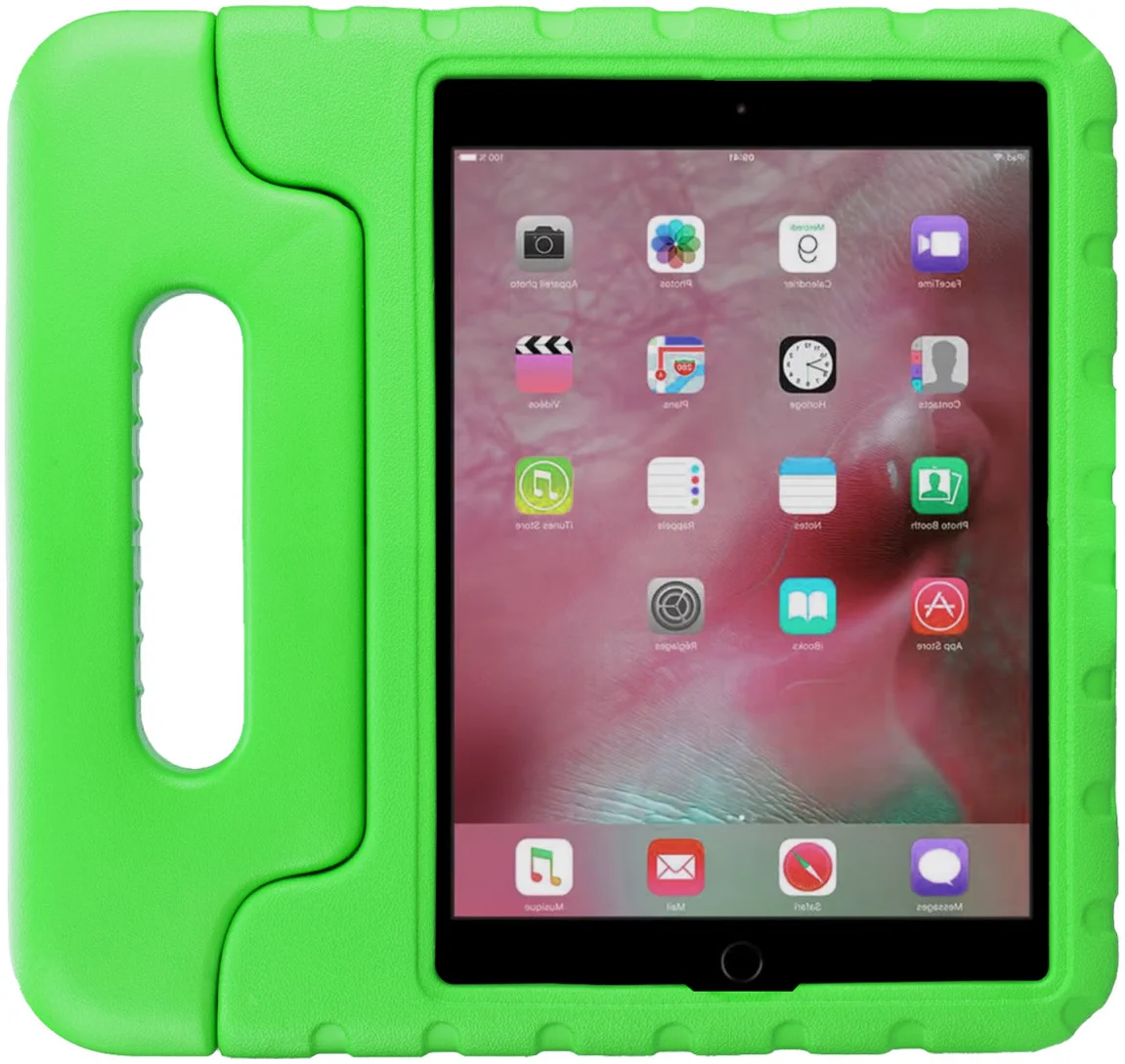 HappyCase iPad 9.7 2017/2018/Air/Air 2 Kinder Tablethoes Groen afbeelding 2