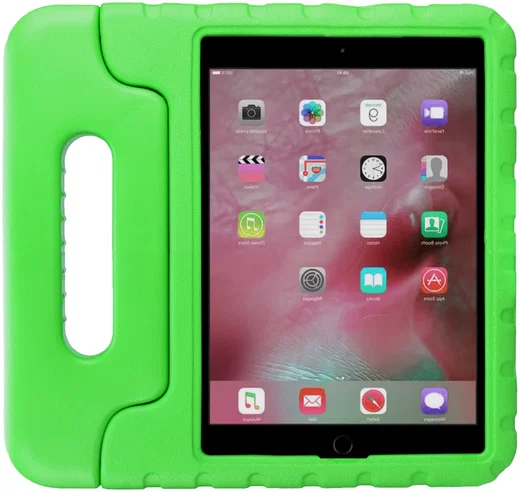 HappyCase iPad 9.7 2017/2018/Air/Air 2 Kinder Tablethoes Groen afbeelding 2