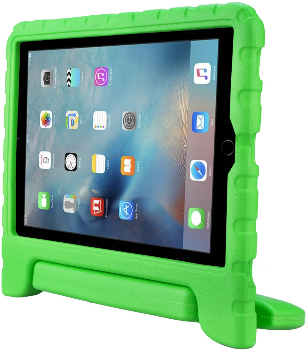 HappyCase iPad 9.7 2017/2018/Air/Air 2 Kinder Tablethoes Groen afbeelding 8