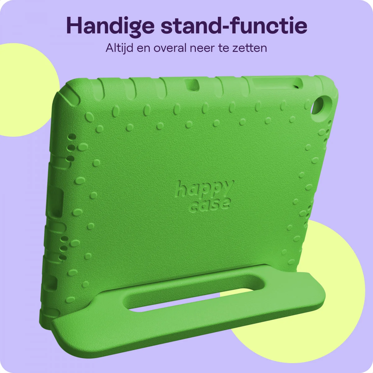 HappyCase iPad 9.7 2017/2018/Air/Air 2 Kinder Tablethoes Groen afbeelding 5