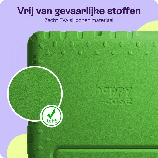 HappyCase iPad 9.7 2017/2018/Air/Air 2 Kinder Tablethoes Groen afbeelding 7