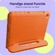 HappyCase iPad 10.2 2019/2020/2021 Kinder Tablethoes Handvat Oranje afbeelding 6