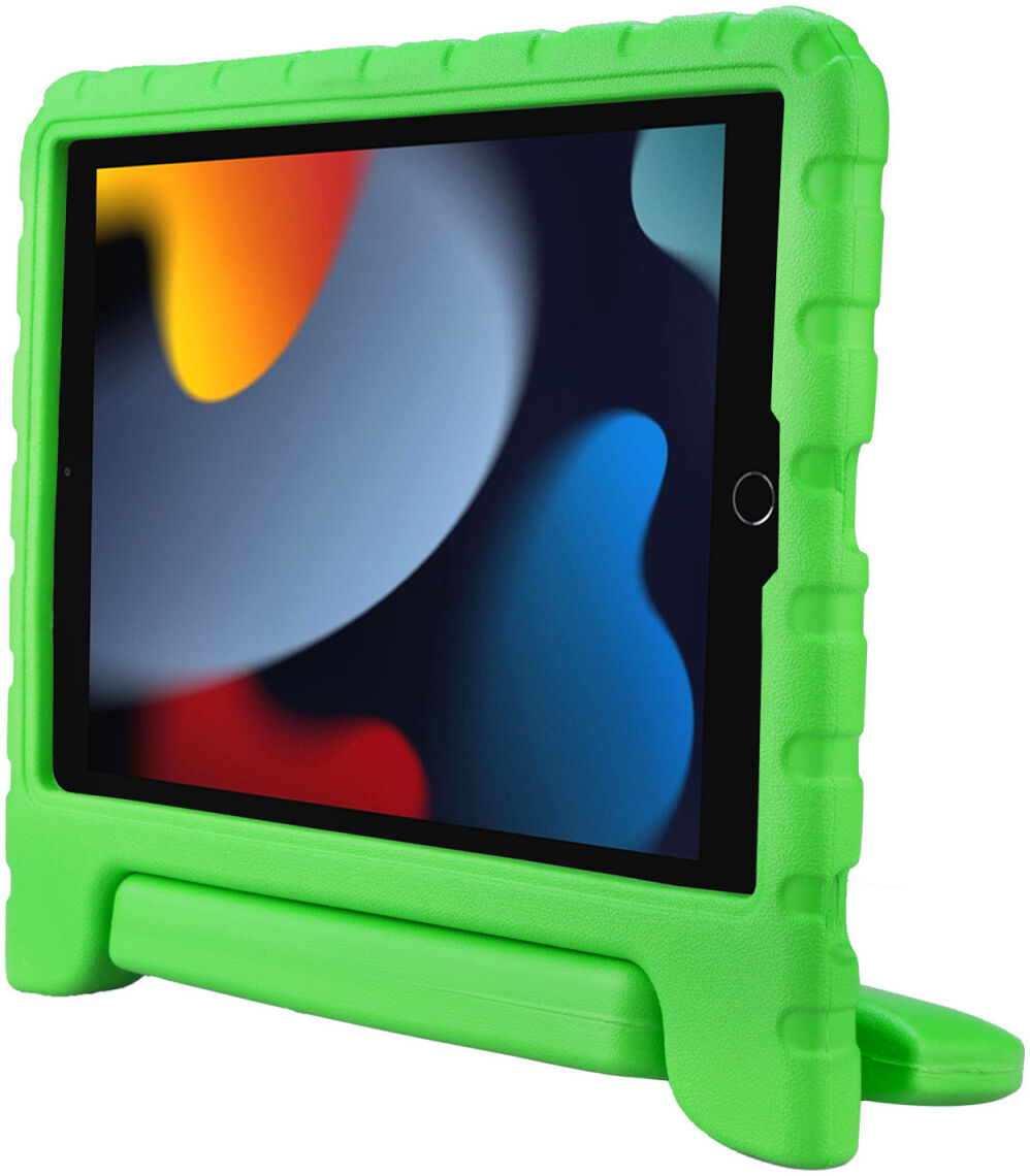 HappyCase iPad 10.2 2019/2020/2021 Kinder Tablethoes Handvat Groen afbeelding 8