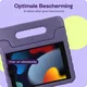 HappyCase iPad 10.2 2019/2020/2021 Kinder Tablethoes Handvat Paars afbeelding 6
