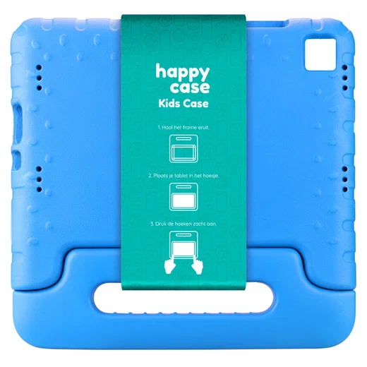 HappyCase Samsung Tab A7 2020/2022 Kinder Tablethoes Handvat Blauw afbeelding 6