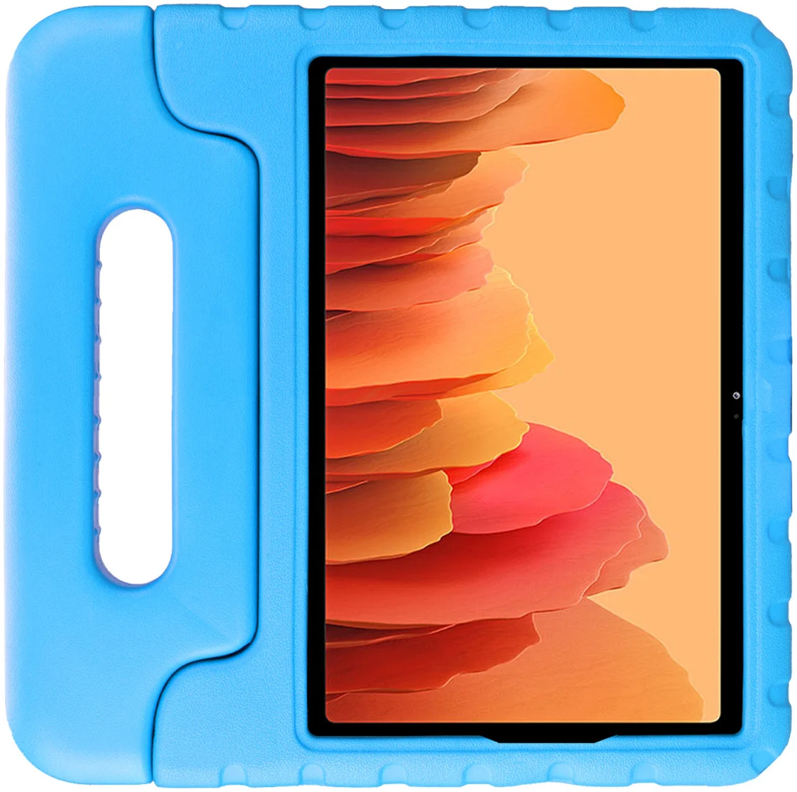 HappyCase Samsung Tab A7 2020/2022 Kinder Tablethoes Handvat Blauw afbeelding 2