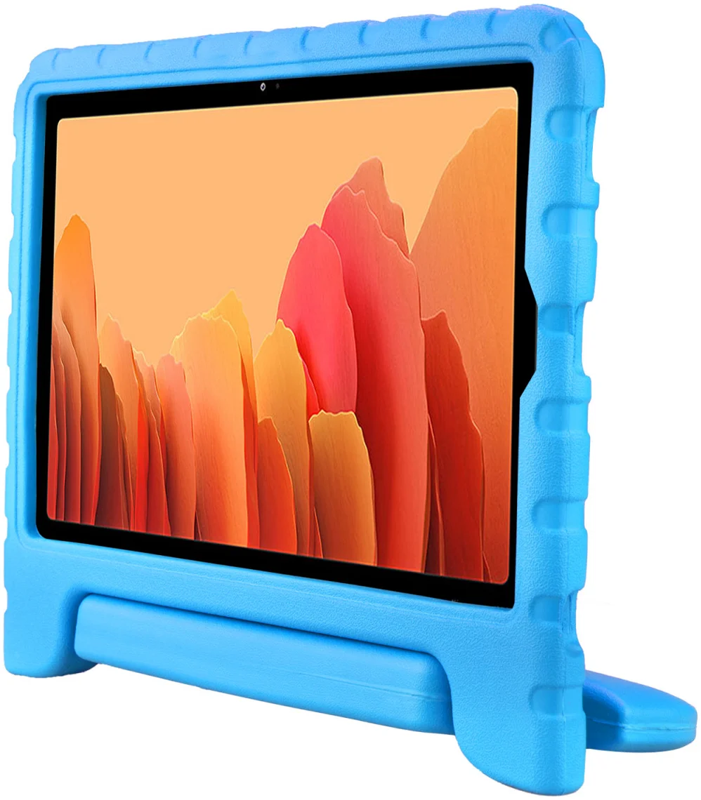 HappyCase Samsung Tab A7 2020/2022 Kinder Tablethoes Handvat Blauw afbeelding 4