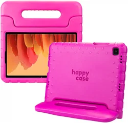 HappyCase Samsung Tab A7 2020/2022 Kinder Tablethoes Handvat Roze afbeelding