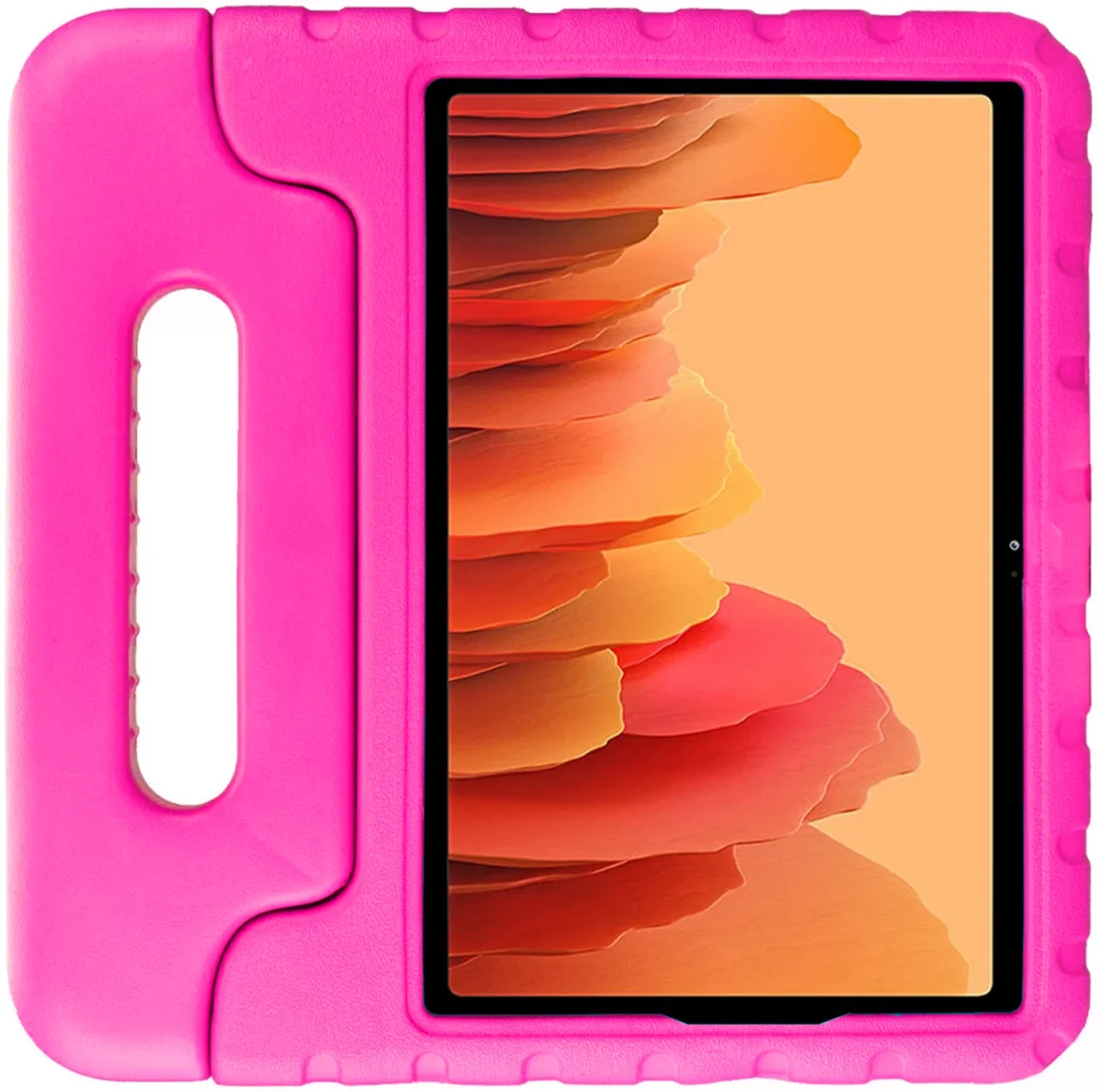 HappyCase Samsung Tab A7 2020/2022 Kinder Tablethoes Handvat Roze afbeelding 2