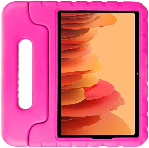 HappyCase Samsung Tab A7 2020/2022 Kinder Tablethoes Handvat Roze afbeelding 2